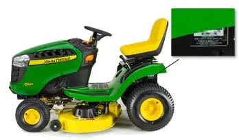 John Deere Lawn Tractor Serial Number Location