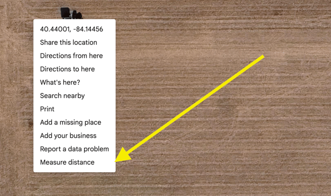 Measure Distance Google Maps Koenig Equipment