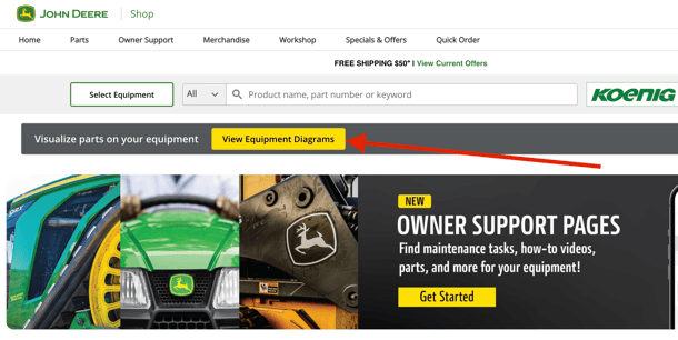 John Deere Shop Koenig Equipment Diagrams