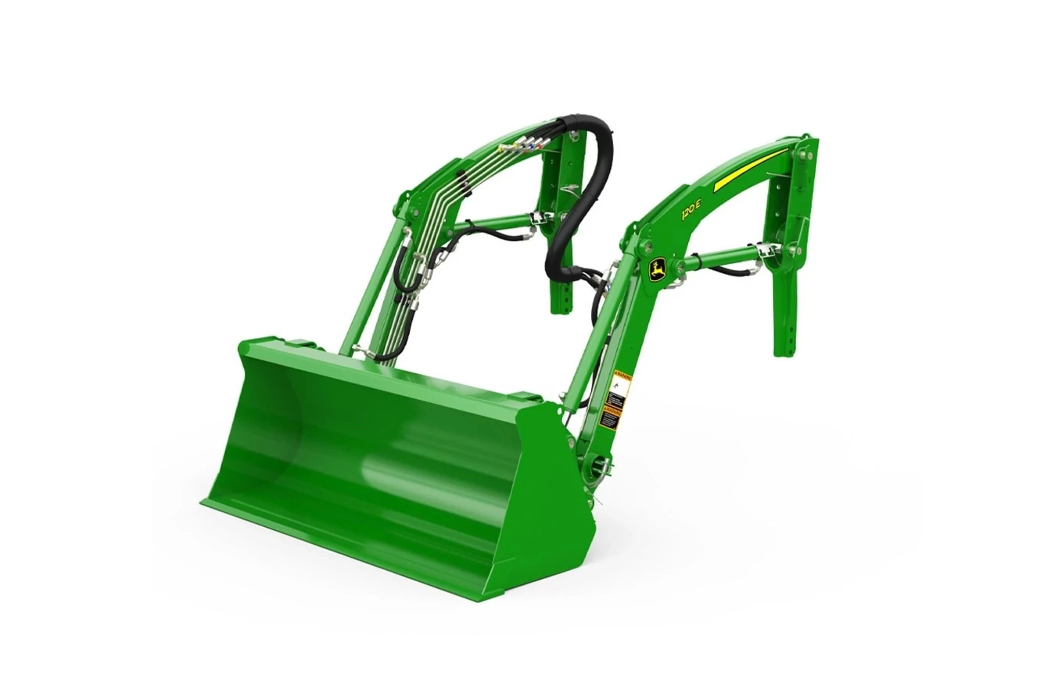 Front left studio view of 120E Front Loader