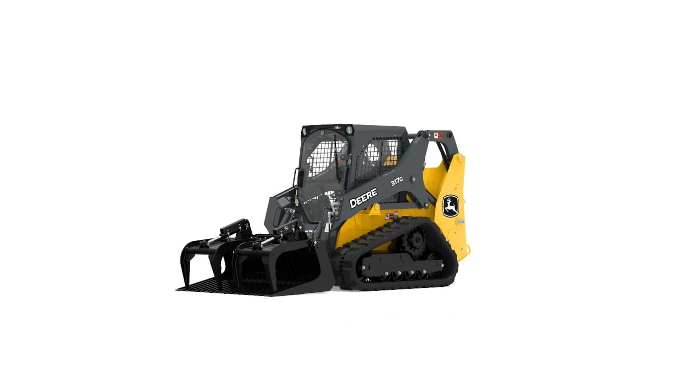 317G SELF-PROPELLED G SERIES with a close up of a ski - door with a white background