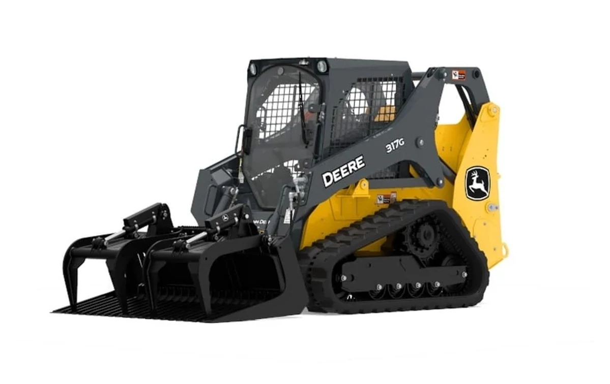317G SELF-PROPELLED G SERIES with a close up of a ski - door with a white background