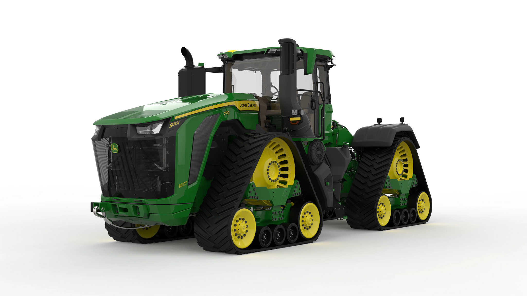 9RX 770 Scraper Tractor