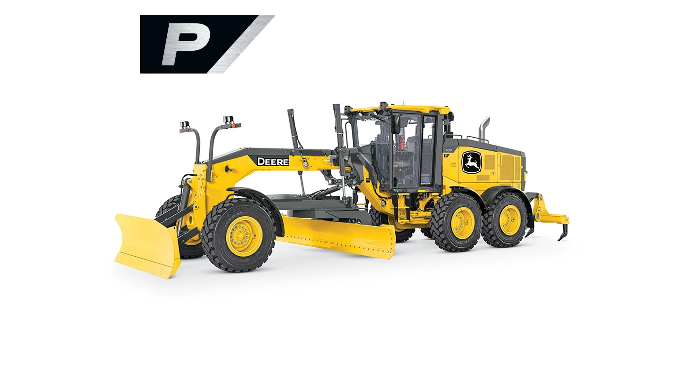 620 P-Tier Motor Grader Studio Image