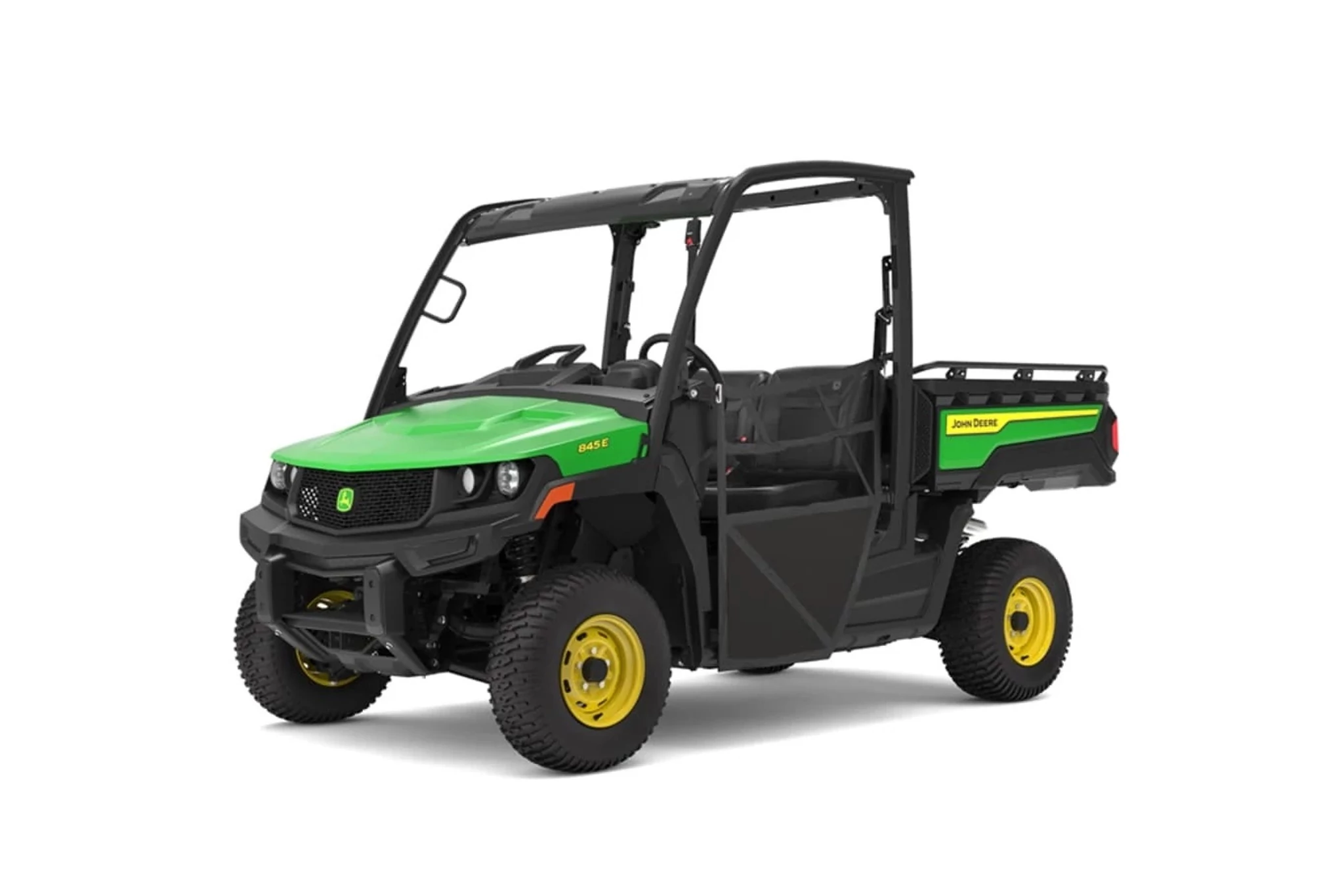 Studio image with a front left view of XUV 845E Crossover Gator Utility Vehicle