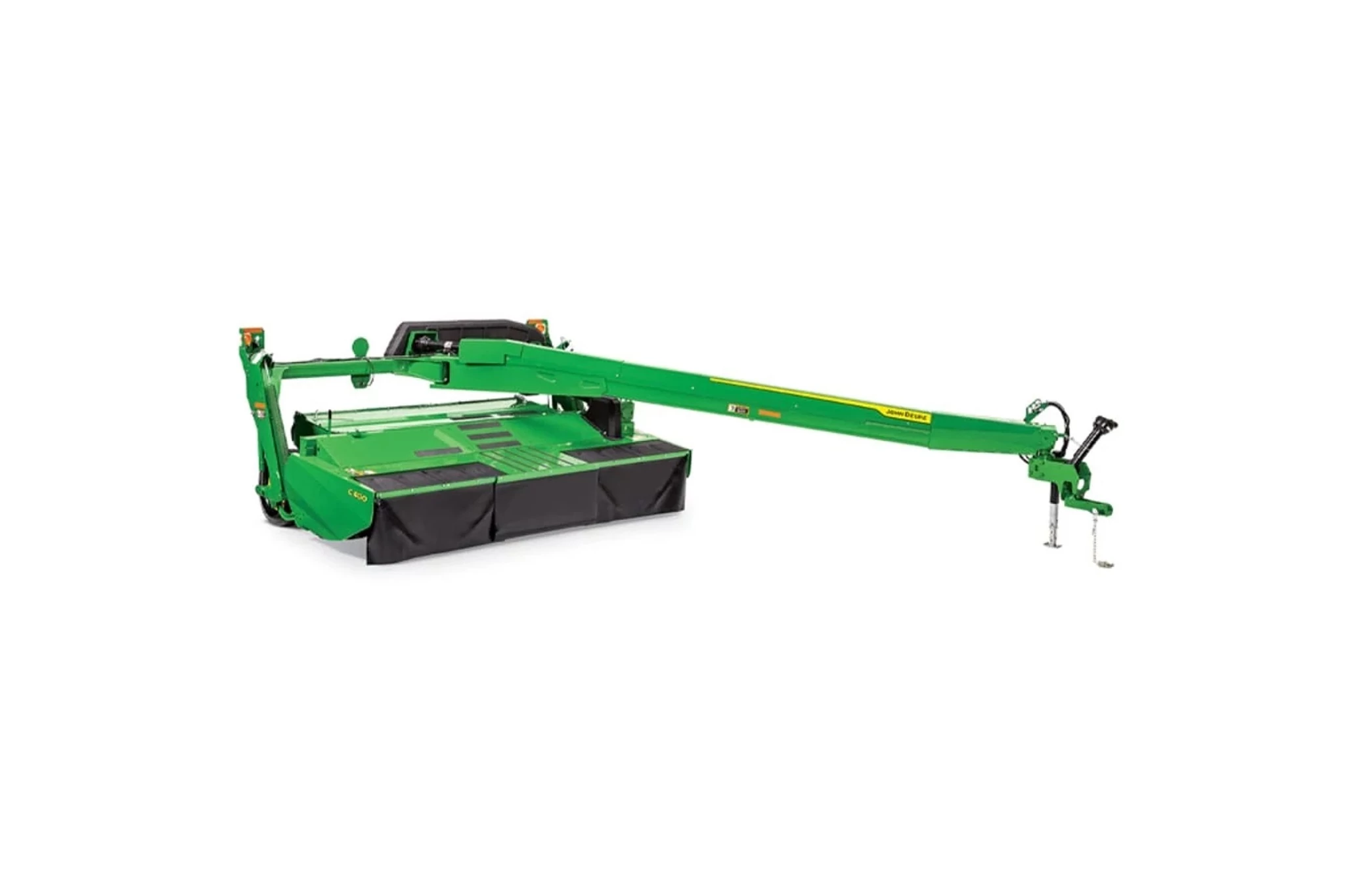 Front right studio view of a C400 Pull Type Mower-Conditioner