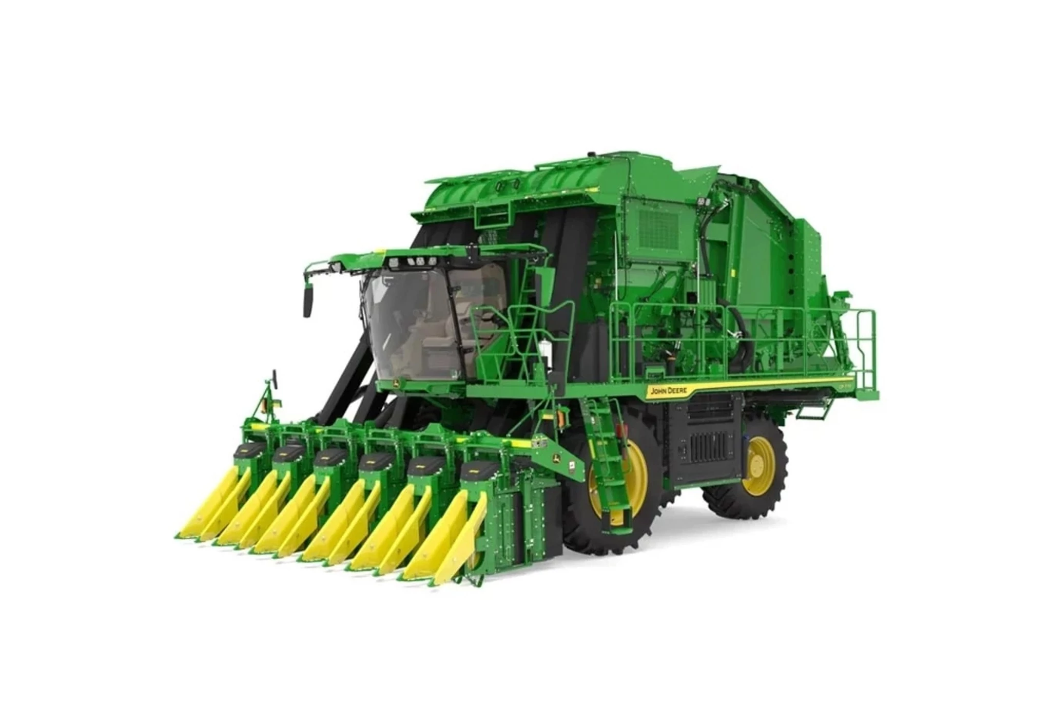 Studio image with a front left view of Cotton Harvesting CP770 Cotton Picker