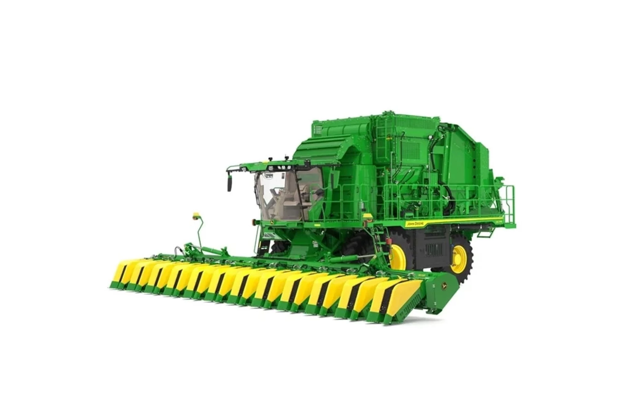 Studio image with a front left view of Cotton Harvesting CS770 Cotton Stripper