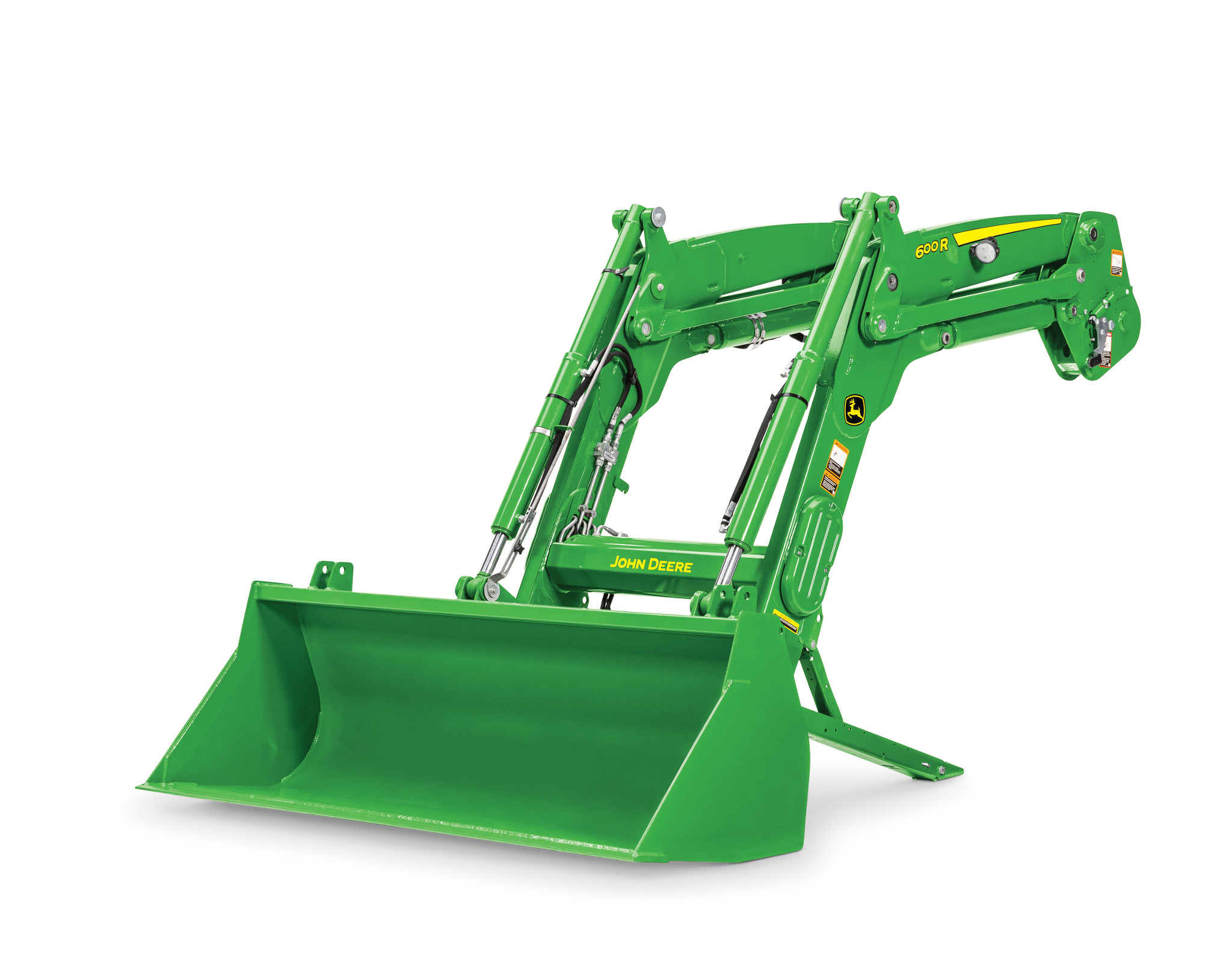 600R Standard Farm Loader Front Left Studio Shot