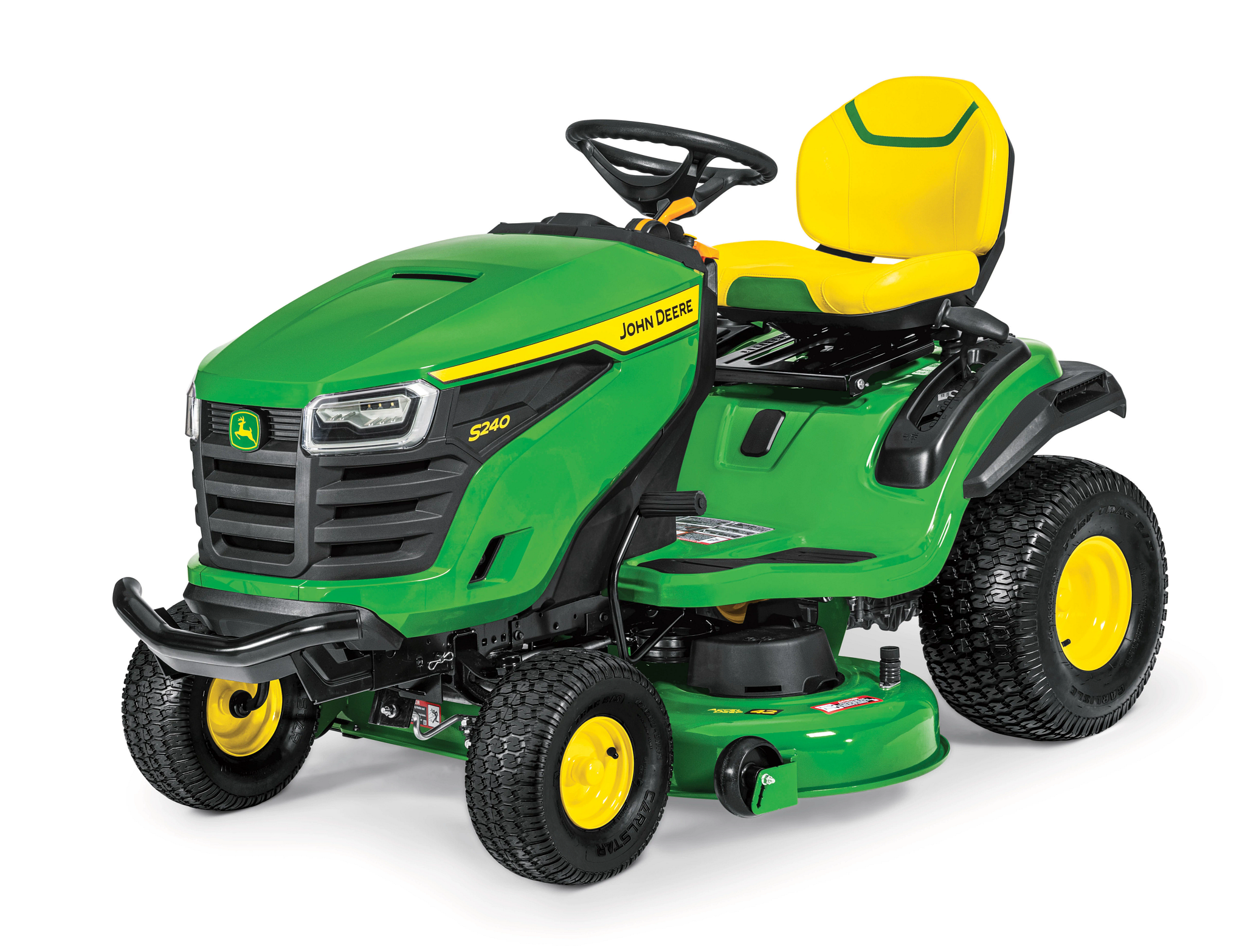 Front left studio view of an S240 Lawn Tractor