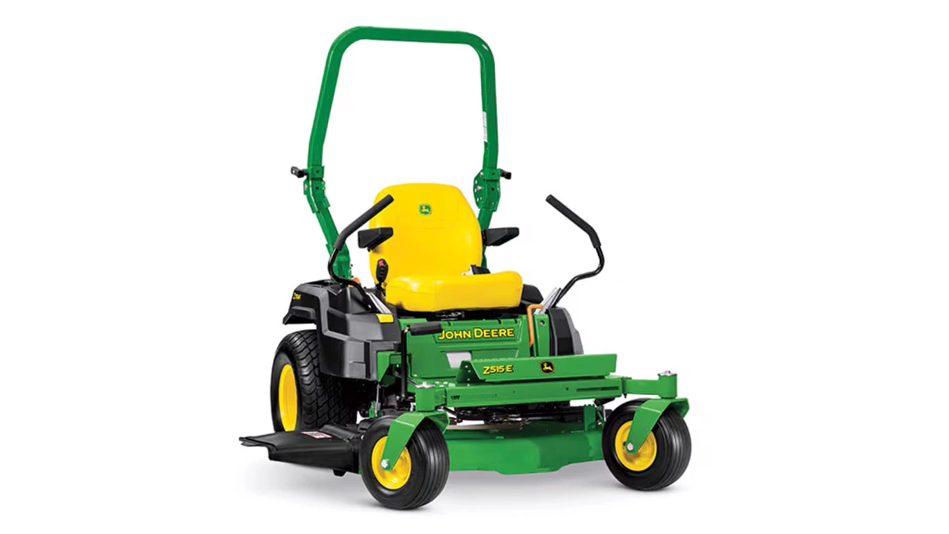 Front right studio view of a Z515E ZTrak™ Mower